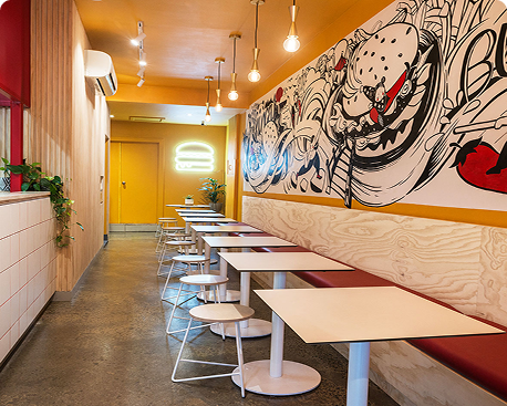 luxurious furniture store