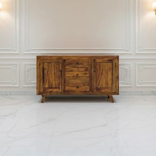 Sheesham Side Board (Pattern 2)